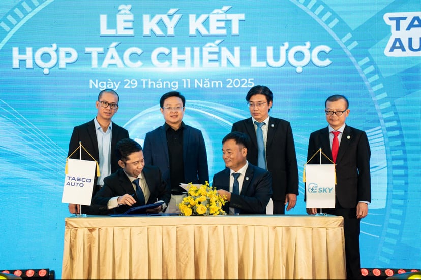 Tasco Auto & Esky Partner: Vietnam’s EV Fast Charging Network Expands by 50+ Stations in 2026, photo 1