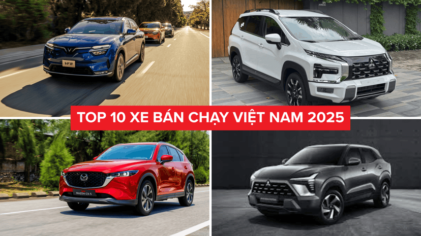 Top 10 Xe Bán Chạy Việt Nam 2025: VinFast Thống Lĩnh, photo 1